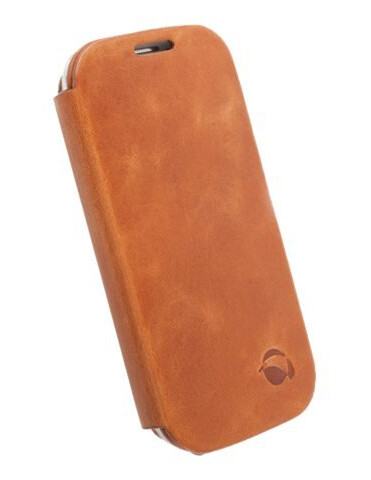 Krusell Flipcover Kiruna - Beskyttende Deksel For Mobiltelefon - Kamelhårfarget - For Samsung Galaxy S Iii