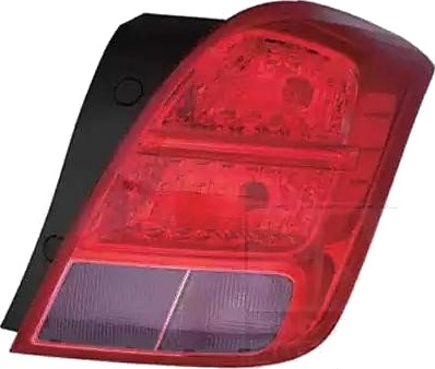 VAN WEZEL 0845932 Baklykt