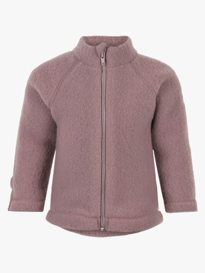 Mikk line Fleecejakke Baby Merinoull Twilight Mauve 92
