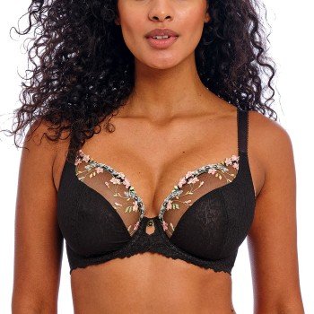 Freya BH Love-Haze Plunge Bra Svart E 75 Dame