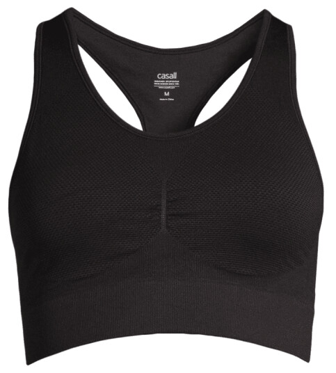 Casall Women's Seamless Soft Sports Bra L, Black