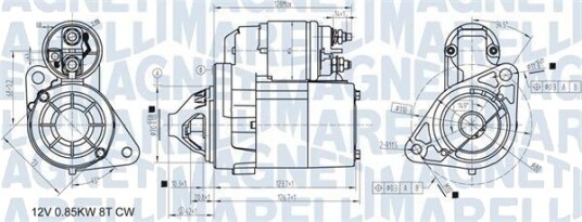 MAGNETI MARELLI 063721307010 Starter MAGNETI MARELLI 063721307010 Starter