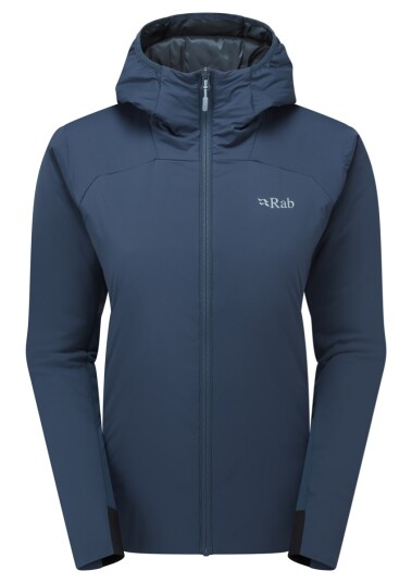 Rab Xenair Alpine Flex Jacket Wmns Tempest Blue Size 12