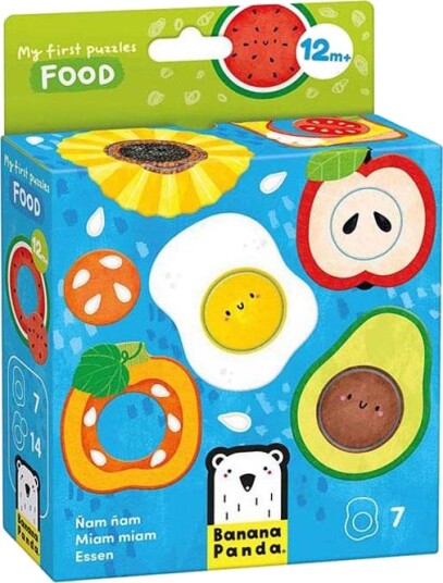 Banana Panda Mitt Første Puslespill 12+mnd Mat