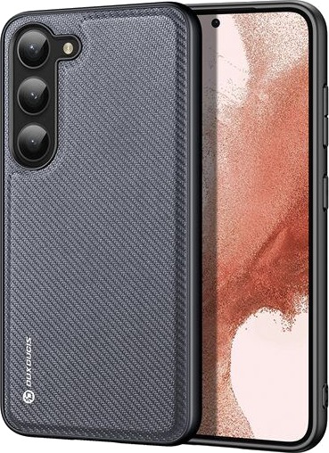 Dux Ducis Fino Samsung Galaxy S23+ Case Cover with Silicone Frame Grey