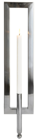 Madame® Lysestake for vegg sølv H:59cm