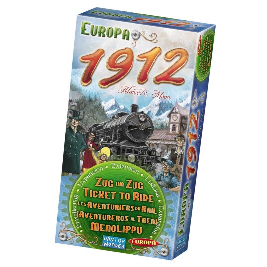 Ticket To Ride Europe 1912 Expansion Pack DOW720111 Ticket To Ride Europe 1912 Expansion Pack DOW720111