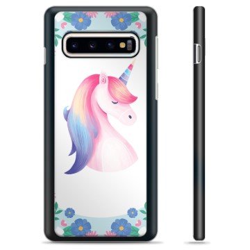 Samsung Galaxy S10+ Beskyttelsesdeksel Enhjørningen