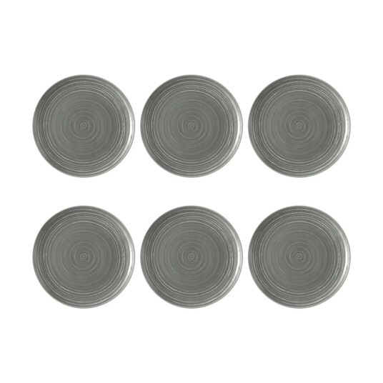 Seltmann Weiden Terra tallerken Ø 22,7 cm 6-pakning Pearl Grey
