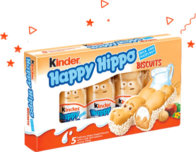 Kinder Happy Hippo Hazelnut 5-Pack