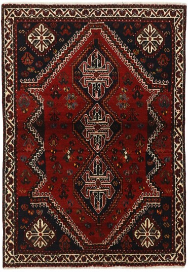Håndknyttet. Opphav: Persia Kashghai Teppe 118x166