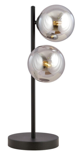 Rossi LN2 Grafitt bordlampe Ø14 cm E14 230V uten lyskilde