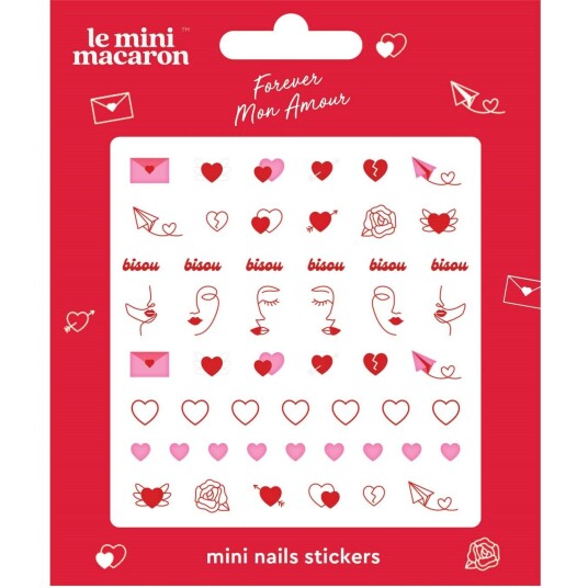 Le Mini Macaron Nail Art Stickers Forever Mon Amour Le Mini Macaron Nail Art Stickers Forever Mon Amour