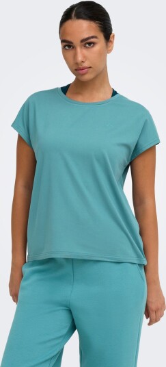 Only Play Onpaubree On Ss Bat Loose Tee Noos   Blue   S