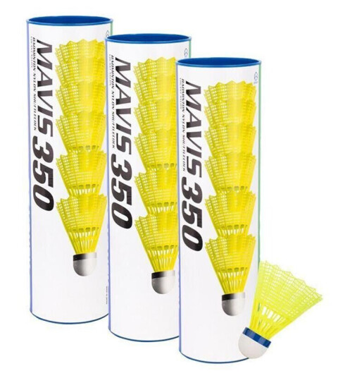 Yonex Mavis 350 Medium Yellow 3 rør