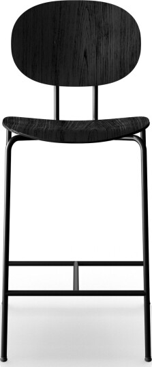 Sibast Furniture Piet Hein Barkrakk Sort i Svart Eik