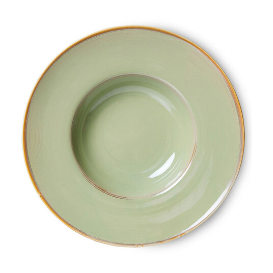 HK Living Home Chef pastatallerken Ø28,5 cm Moss green