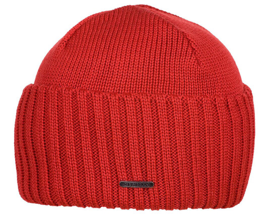 Stetson BEANIE MERINO WOOL RED Stetson BEANIE MERINO WOOL RED