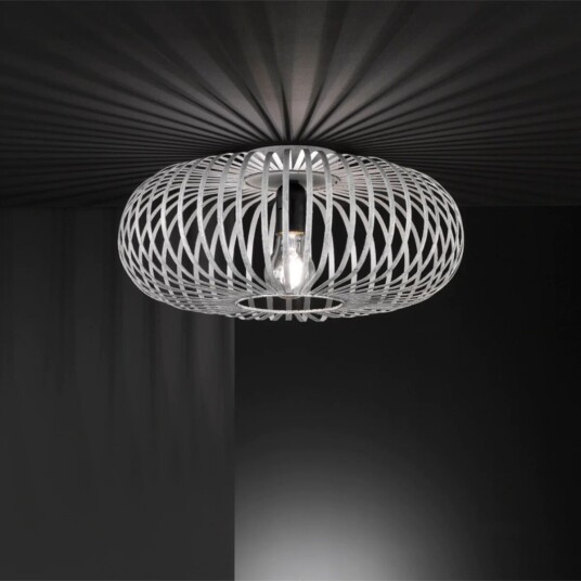 Trio Lighting Johann taklampe - Antikk Grå