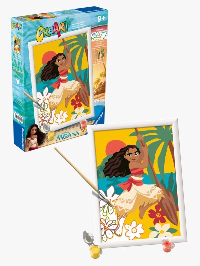 Ravensburger Creart Vaiana‘s Adventures Yellow English