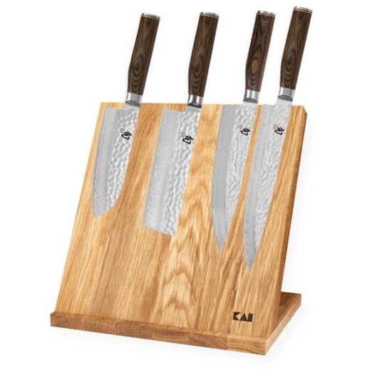 Kai Shun Magnestisk knivblokk i eik Kai Shun Magnestisk knivblokk i eik