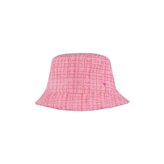 Katie Hat Pink One Size Boucle bucket hat Katie Hat Pink One Size Boucle bucket hat