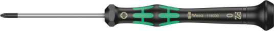 Wera 2055 PZ Pozidriv Skrutrekker 60 mm Håndverktøy