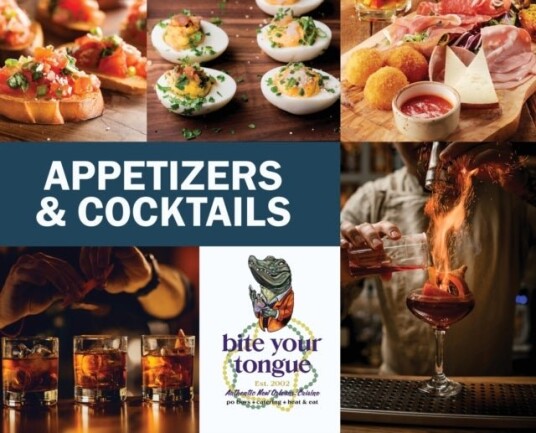 Appetizers & Cocktails Bite Your Tongue