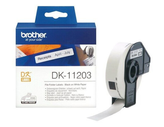 Brother Thermal Paper Labels 17x87mm