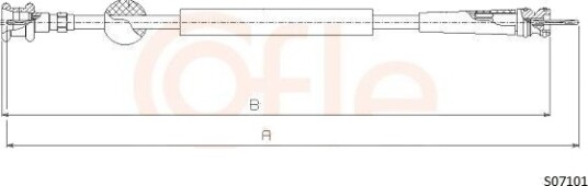 Speedometer aksel COFLE 92.S07101