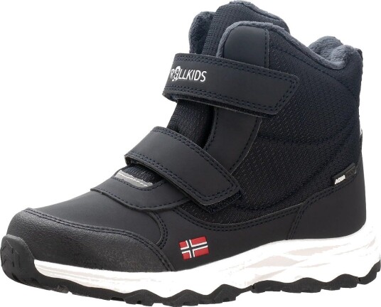 TrollKids Kids Hafjell Winter Boots - BLACK - 28