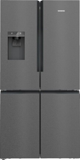 Siemens iQ500 Side-by-Side Kombiskap med Is- og Vanndispenser - 574 L - Svart Rustfritt Stål Siemens iQ500 Side-by-Side Kombiskap med Is- og Vanndispenser - 574 L - Svart Rustfritt Stål