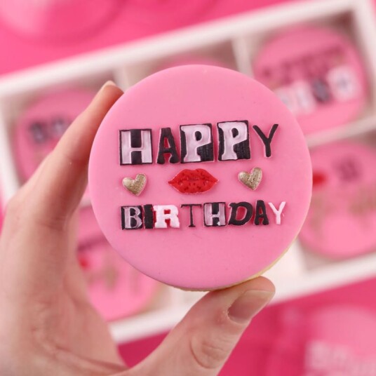 Sweet Stamp Outboss Embosser  Mean Girls Happy Birthday 