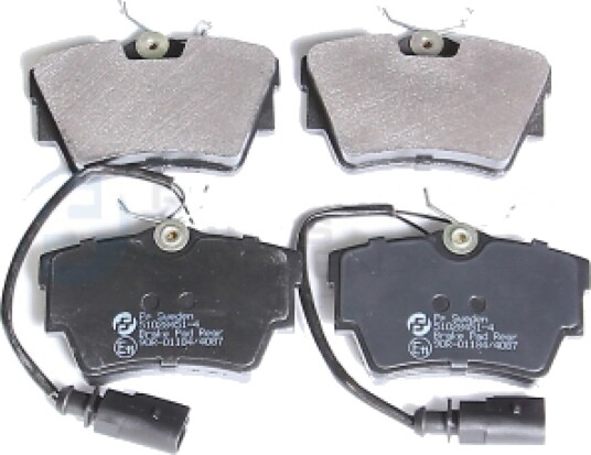 Bremseklosser sett Professional Parts 51028451-4
