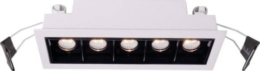 Deko Light 565250 Ceti 5 Led Innfelt Spot 10,50 W Hvit Eek: G