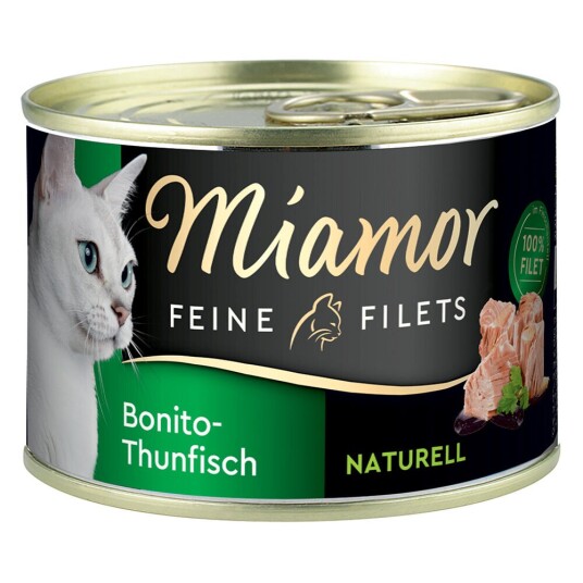 Miamor Fine Filéter Naturelle 6 X 156 G Bonito-Tunfisk 6 X 156 G Miamor Fine Filéter Naturelle 6 X 156 G Bonito-Tunfisk 6 X 156 G