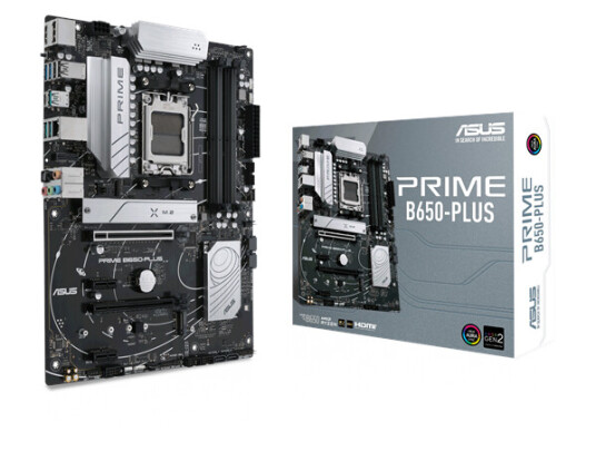 ASUS Prime B650-PLUS ATX Hovedkort med AMD AM5 sokkel og DDR5-minne ASUS Prime B650-PLUS ATX Hovedkort med AMD AM5 sokkel og DDR5-minne