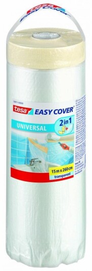 Tesa Malerfolie Med Tape Easy Cover 15m x 2,6m Tesa Malerfolie Med Tape Easy Cover 15m x 2,6m