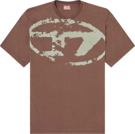 Diesel Herre Topper Brun L,