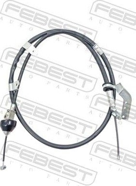FEBEST 0199 BCACU30LH Tautrekk håndbremse