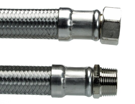 Neoperl 8192762 Tilkoblingsslange rett inv./utv. gjenge G20 800 mm Installasjon