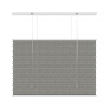 UNIG BASIC Plissegardiner - Grå - T1001