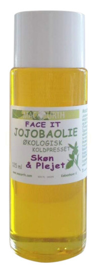 MacUrth Nærende Skjønnhetsolje Jojoba Kaldpresset Ø 125 ml MacUrth Nærende Skjønnhetsolje Jojoba Kaldpresset Ø 125 ml