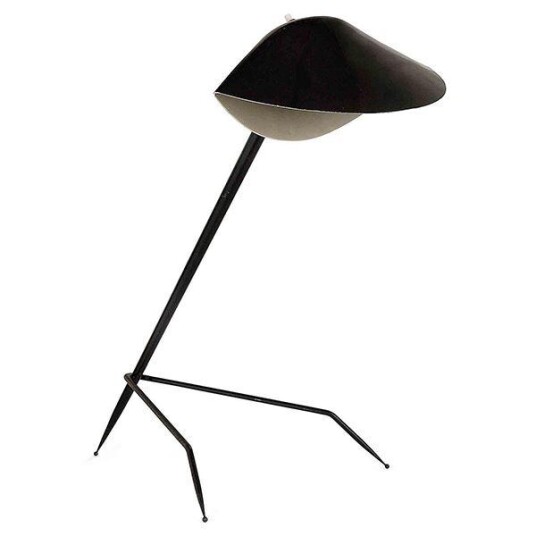 Serge Mouille Stativ Bordlampe Sort & Messing Serge Mouille Stativ Bordlampe Sort & Messing