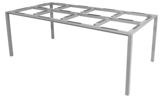 Cane-line Pure bordstativ Lysegrå 200 x 100 cm Grå