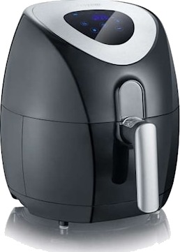 Severin FR 2430 Frittstående Airfryer 3,2L med Rustfritt Stål og Digital Display