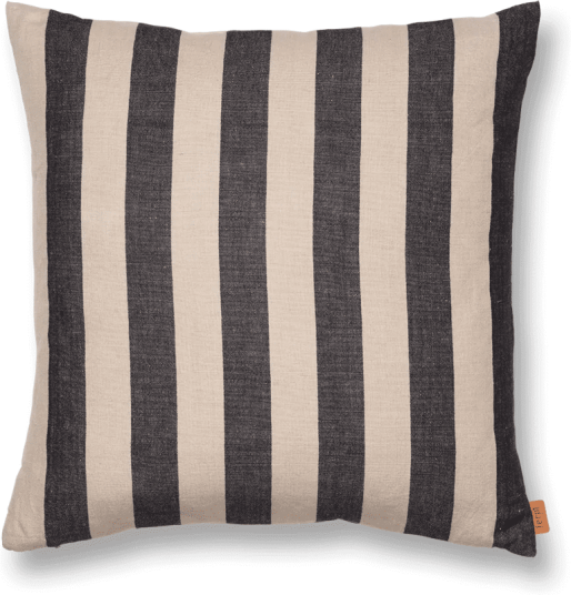 Ferm Living Grand putetrekk 50x50 cm Sand svart Ferm Living Grand putetrekk 50x50 cm Sand svart