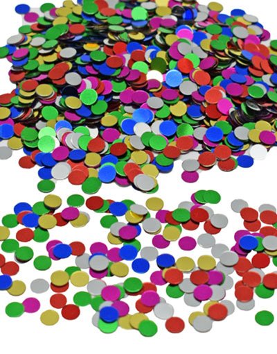 Fargerike Dots Bordkonfetti Fargerike Dots Bordkonfetti