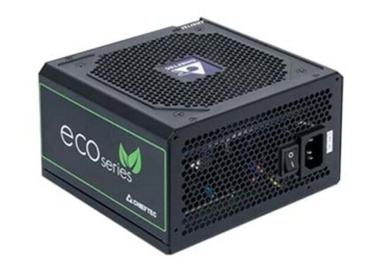 Chieftec ECO Series GPE-600S Strømforsyning (PSU) - 600 Watt - 0 - Uten vifte - 80 Plus