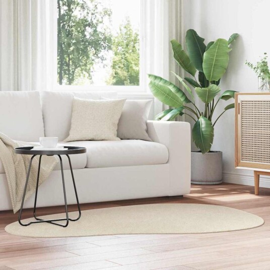Områdetepper HUARTE Beige 120 x 170 cm Polyester